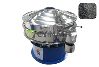 Rotary vibrating sieve welding powder screening in cy-mach.com