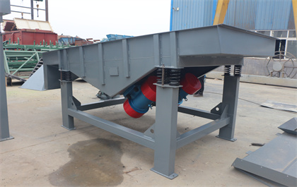 Linear vibrating screen