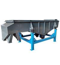 Linear vibrating screen